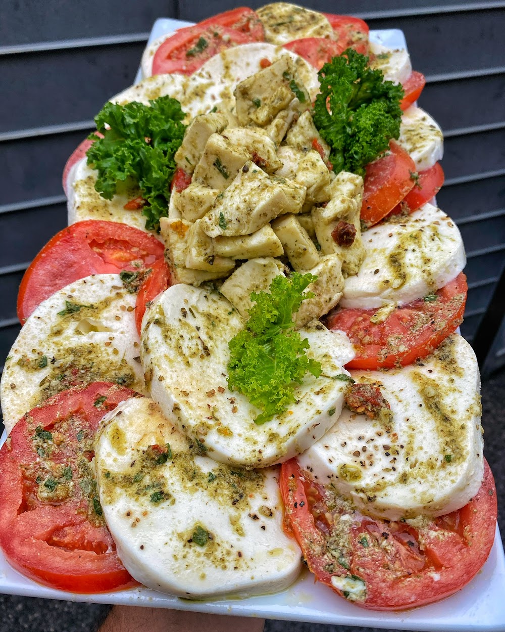 Made-fresh salads