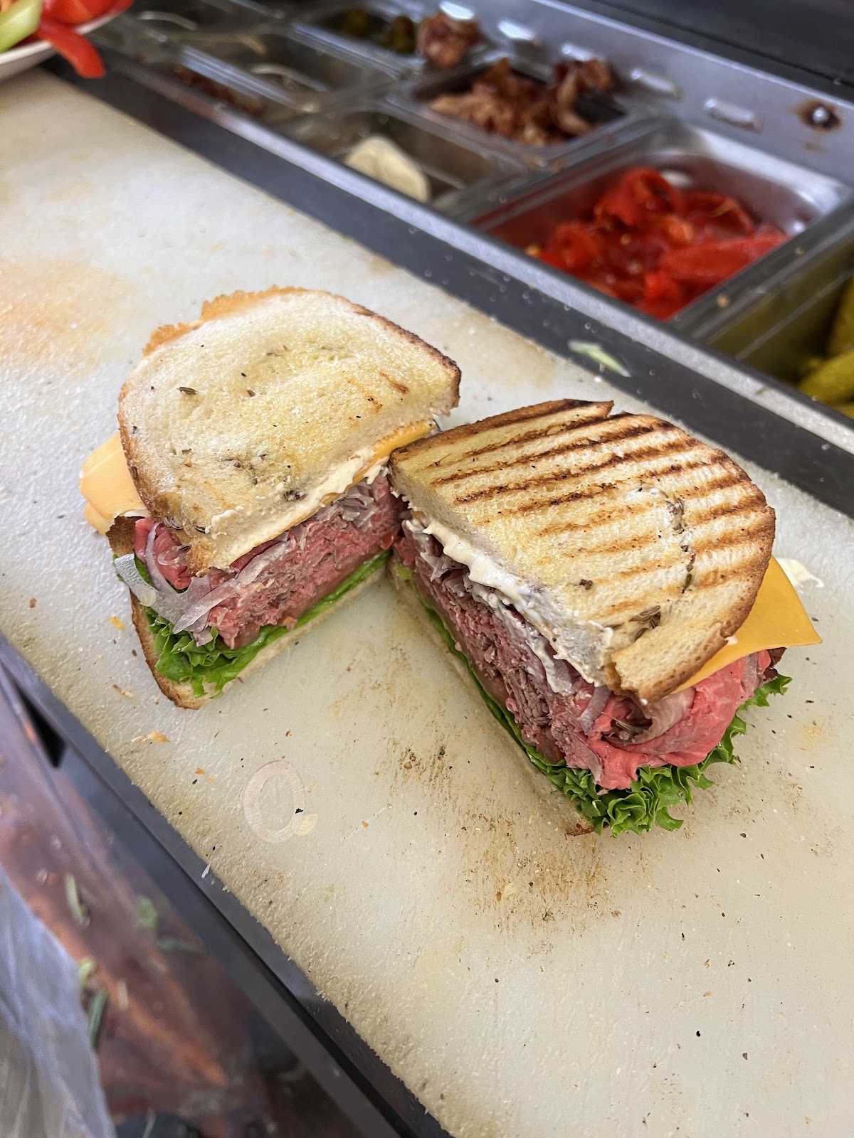 Pressed melts and paninis